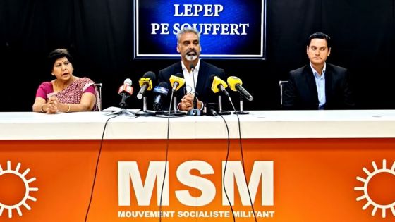 Suivez en direct la conférence de presse du MSM