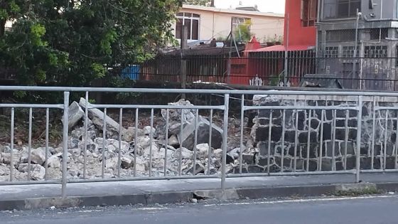 Démolition d’une partie du mur du musée de Mahébourg : Le MMC et le NHF rassurent