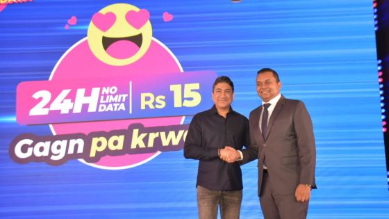 my.t mobile : un package data quotidien illimité à Rs 15