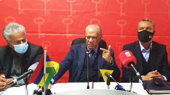 Plateforme de l’Espoir : «Pann rod oken lantant ek lalians ek personn, banla ki pe rod nou», dit Ramgoolam