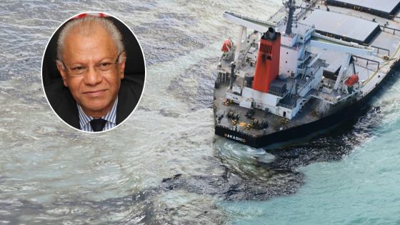 Fuite d’huile du Wakashio : Ramgoolam «consterné» et «indigné»