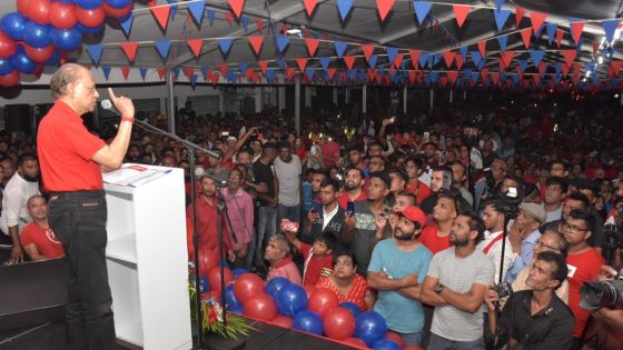 Port-Louis : suivez en direct le meeting de l'Alliance Nationale