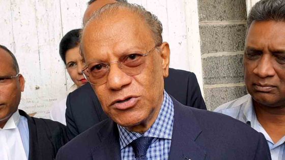 «Le gouvernement est en train de paniquer… une fin de règne», affirme Ramgoolam