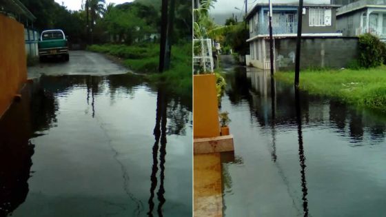 À Pailles : l’accumulation d’eau submerge une famille 