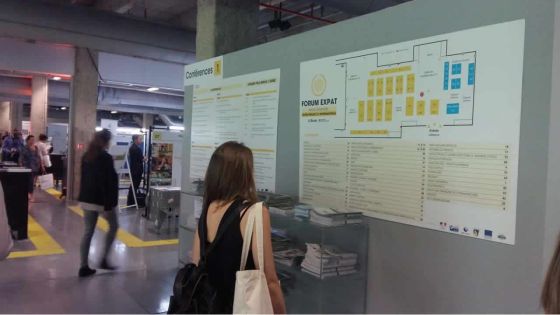 6e ÉDITION DE 'FORUM EXPAT' À PARIS : L’EDB en prospection sur le marché de l'expatriation à Paris