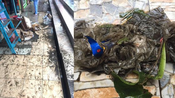 Grosses averses : plus de neuf magasins inondés à Saint-Pierre