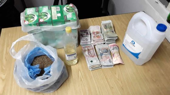 Démantèlement d’un labo clandestin : Kusraj Lutchigadoo confronté aux colis de drogue saisis