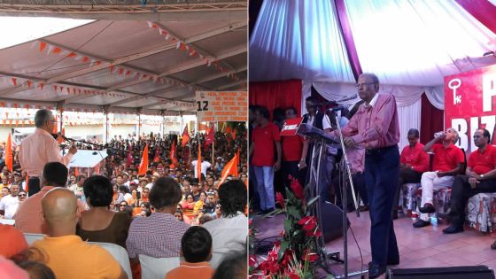 Duel à distance entre Pravind Jugnauth et Navin Ramgoolam