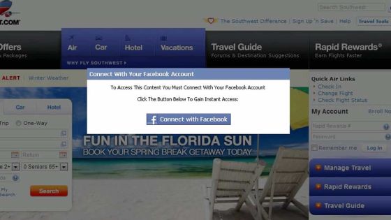 Cyber sécurité : de fausses connexions via Facebook pour voler les mots de passe