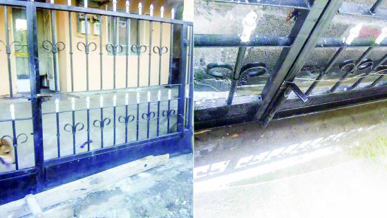 À son insu, son voisin obstrue son portail avec un mur