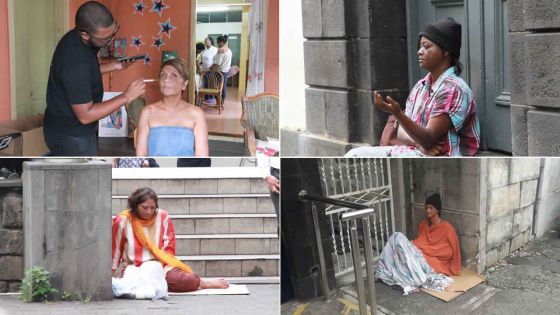 Pour la Journée des femmes : grimées en SDF pour quelques heures