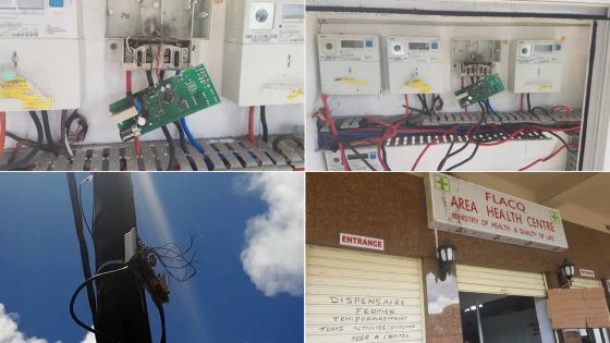 Area Health Care Centre de Riche-Mare : Anwar Husnoo évalue les dégâts causés par la foudre