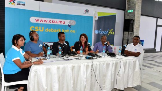 Campagne « debark kot ou » : l’équipe PMO-CSU à Rose-Belle