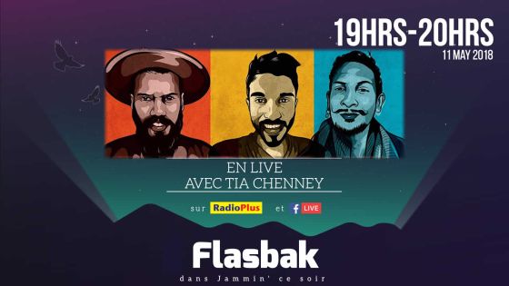 Jammin' : le groupe Flashback en direct sur Radio Plus