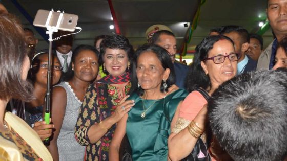 Garden Party au Réduit : Ameenah Gurib-Fakim affichait la bonne humeur