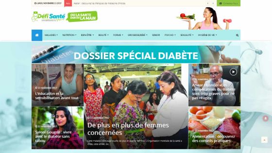 Service en ligne : le site Web www.defisante.mu lancé ce mardi 