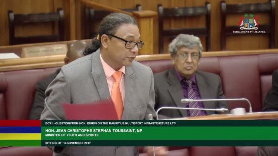 Assemblée nationale – PNQ : Stephan Toussaint interrogé sur l'affaire Rosun