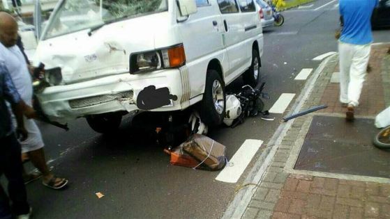 Sodnac : une fourgonnette percute un motocycliste, un blessé à déplorer