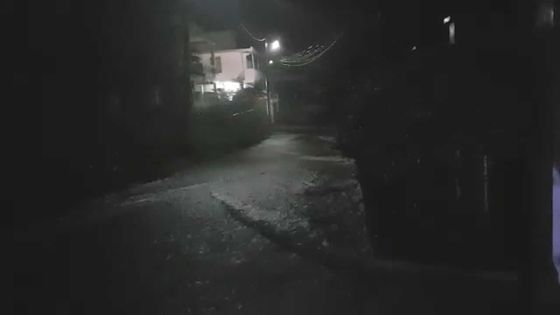 Accumulation d'eau à l'avenue Longaniers, à Coromandel