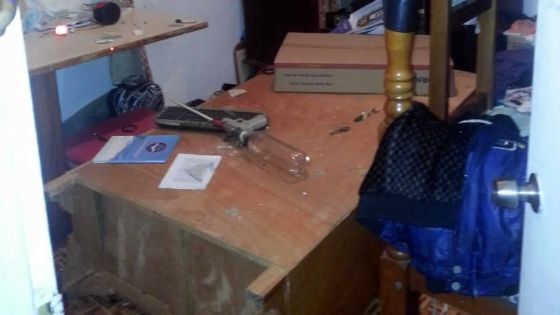 À Baie-du-Tombeau : un fou sème la terreur dans un complexe NHDC