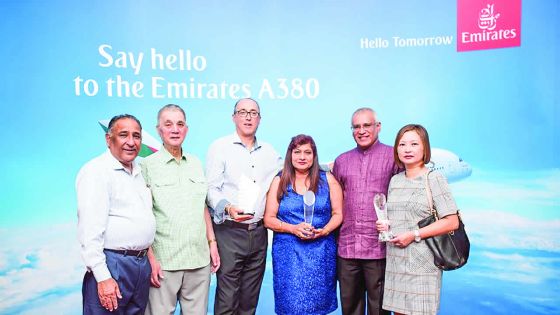 Emirates Recognises its Top Mauritius Travel Agents