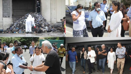 Incendie à Shoprite : la VPM Fazila Daureeawoo rencontre les parents de Dineshwar Domah