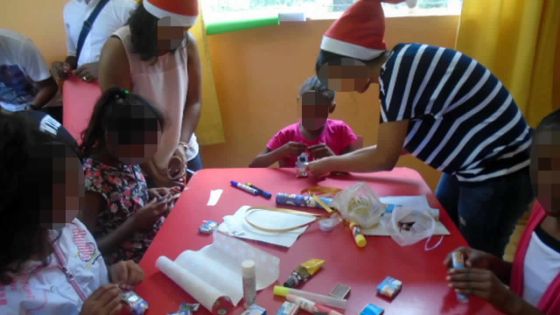 Solidarité : le sourire en guise de cadeau