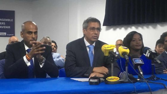 Le leader du pmsd : «Le MMM et le PTr devront faire une alliance s’ils veulent mon poste»