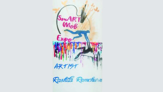 Artist Rashila Ramchurn promotes ‘SmART Mob’ concept