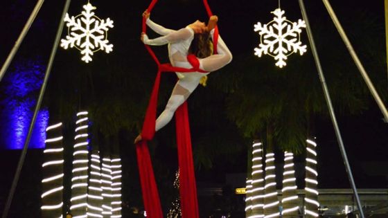 Noël dans les centres commerciaux