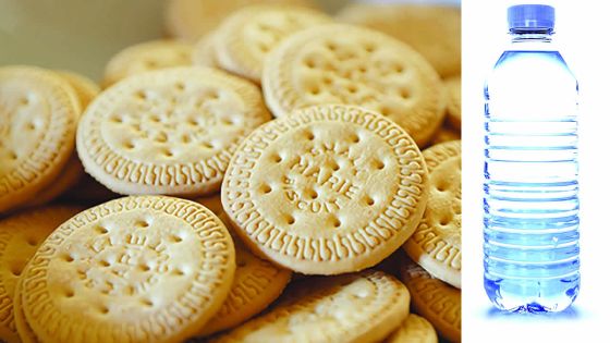 Biscuits and water are the best during cyclones