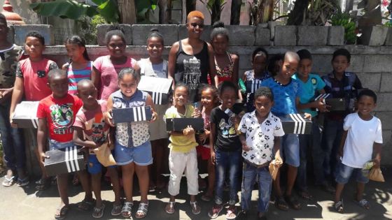 Remise de matériel scolaire à l’association Zenfant Camp-Diable