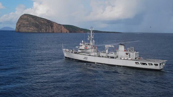 Étude hydrographique : le Sarvekshak à Port-Louis pour une sixième mission