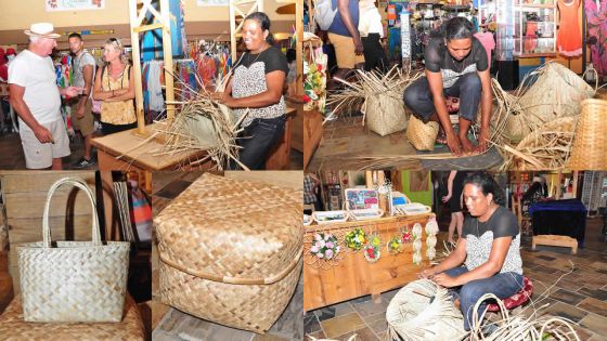 Mère et fille valorisent le vacoa