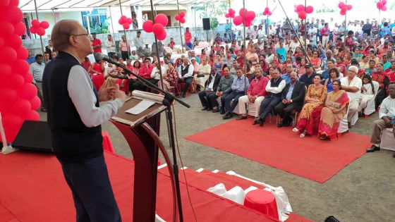 Fête des grands-parents à Triolet - Navin Ramgoolam : « Vous êtes soit avec moi soit contre moi »