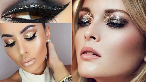 Beauté spécial fête : les paillettes sont à l’honneur