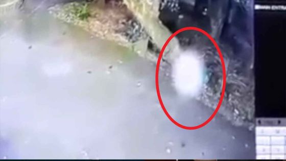 «Fantôme» au poste de police de Brisée-Verdière : la vidéo qui intrigue