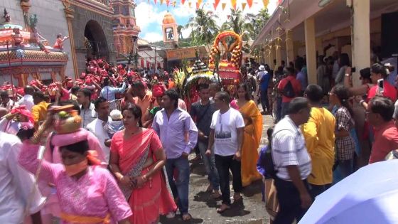 Le Thaipoosam Cavadee célébré dans la ferveur