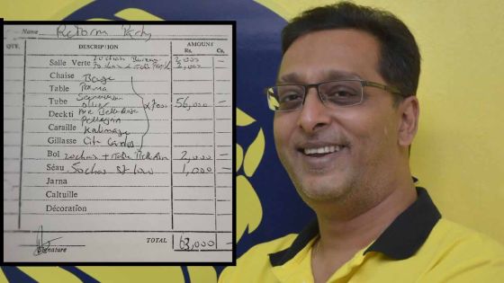 [Documents] Election partielle au no 18 : Roshi Bhadain jure un affidavit et déclare avoir dépensé Rs 141 925