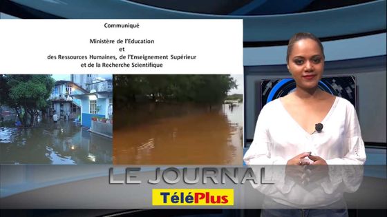 Le Journal Téléplus – Pas de rentrée des classes ce mardi, l’avis de fortes pluies maintenu