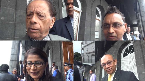 Réunion parlementaire: les ministres affichent la confiance