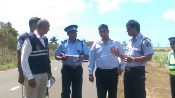 Accident à Forbach : Veer Luchoomun retourne sur les lieux