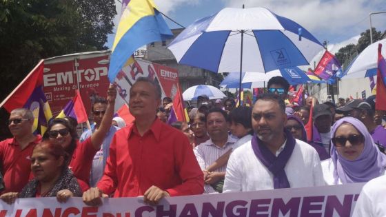 Nomination Day (n°15) : arrivée des candidats et partisans de l’Alliance du Changement 