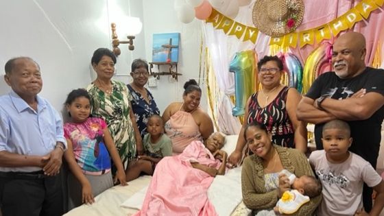 Odette Carpen, centenaire à Rivière-du-Rempart : bonne humeur et générosité, secrets de sa longévité