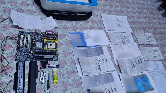 Plaine-Verte : saisie de cartes de vaccination et permis de conduire falsifiés