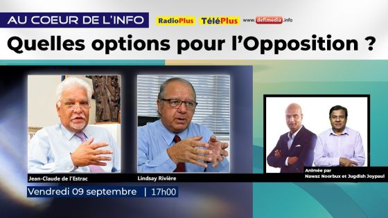Au Cœur de l’Info : Quelles options pour l’opposition ?