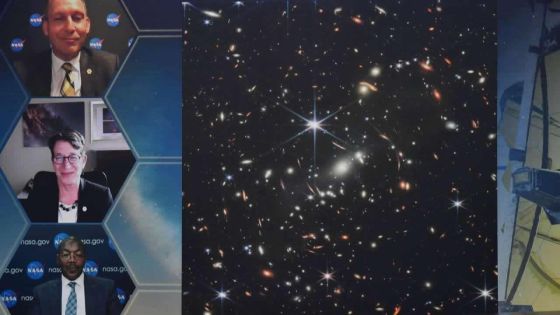 La première image du télescope James Webb dévoile le tout jeune Univers