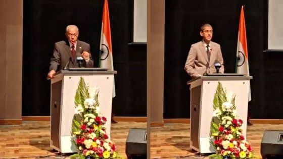 Cérémonie de remise du premier lot de bus électriques à la CNT : discours du ministre du transport Osman Mahomed et le Premier ministre Navin Ramgoolam