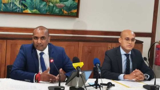 Suivez en direct la conférence de presse de Renganaden Padayachy et de Soodesh Callichurn