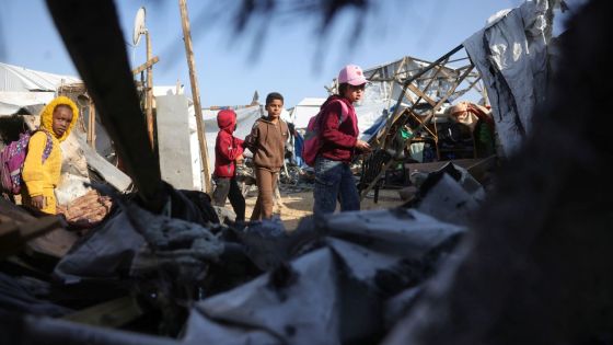 ​​​​​​​Cinq Palestiniens tués à Gaza dans un raid israélien